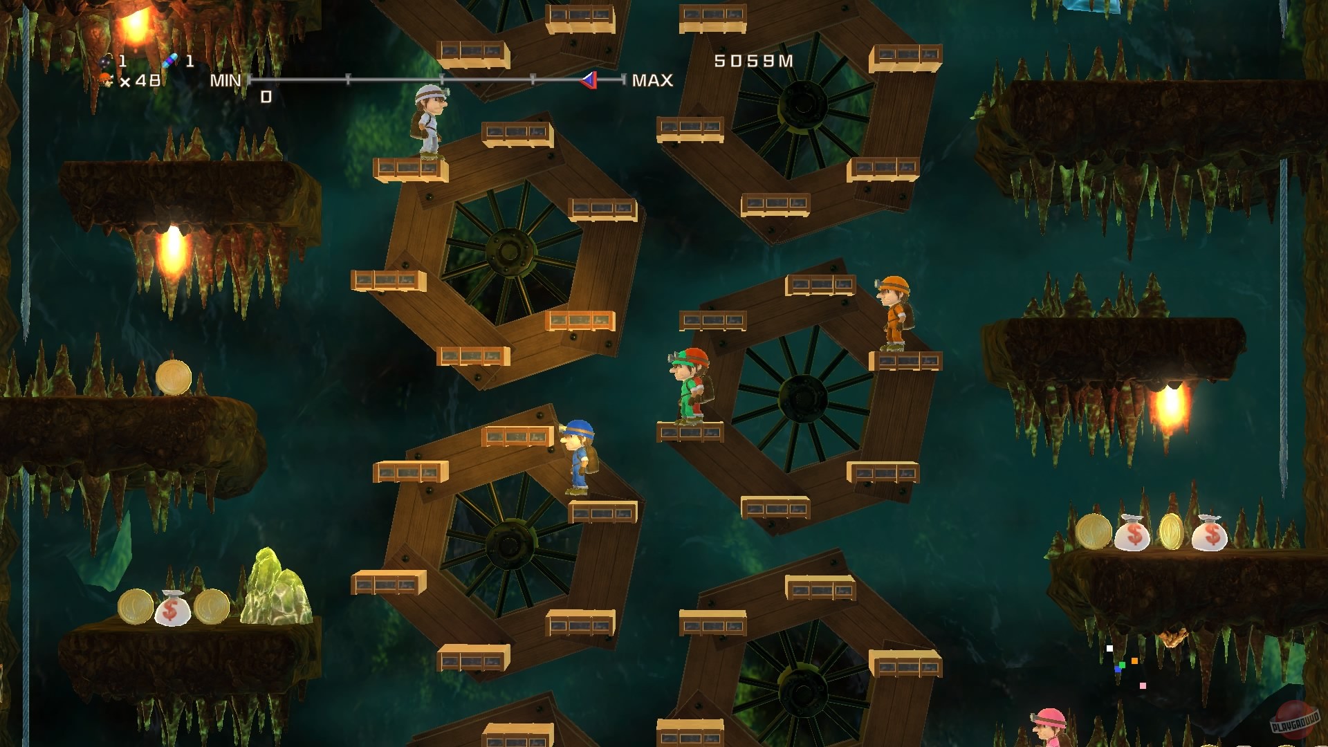 Скриншот из игры Spelunker - 14