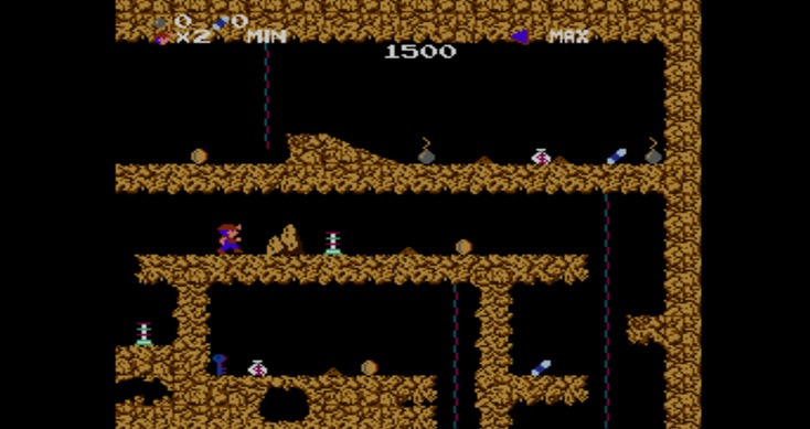 Скриншот из игры Spelunker - 16