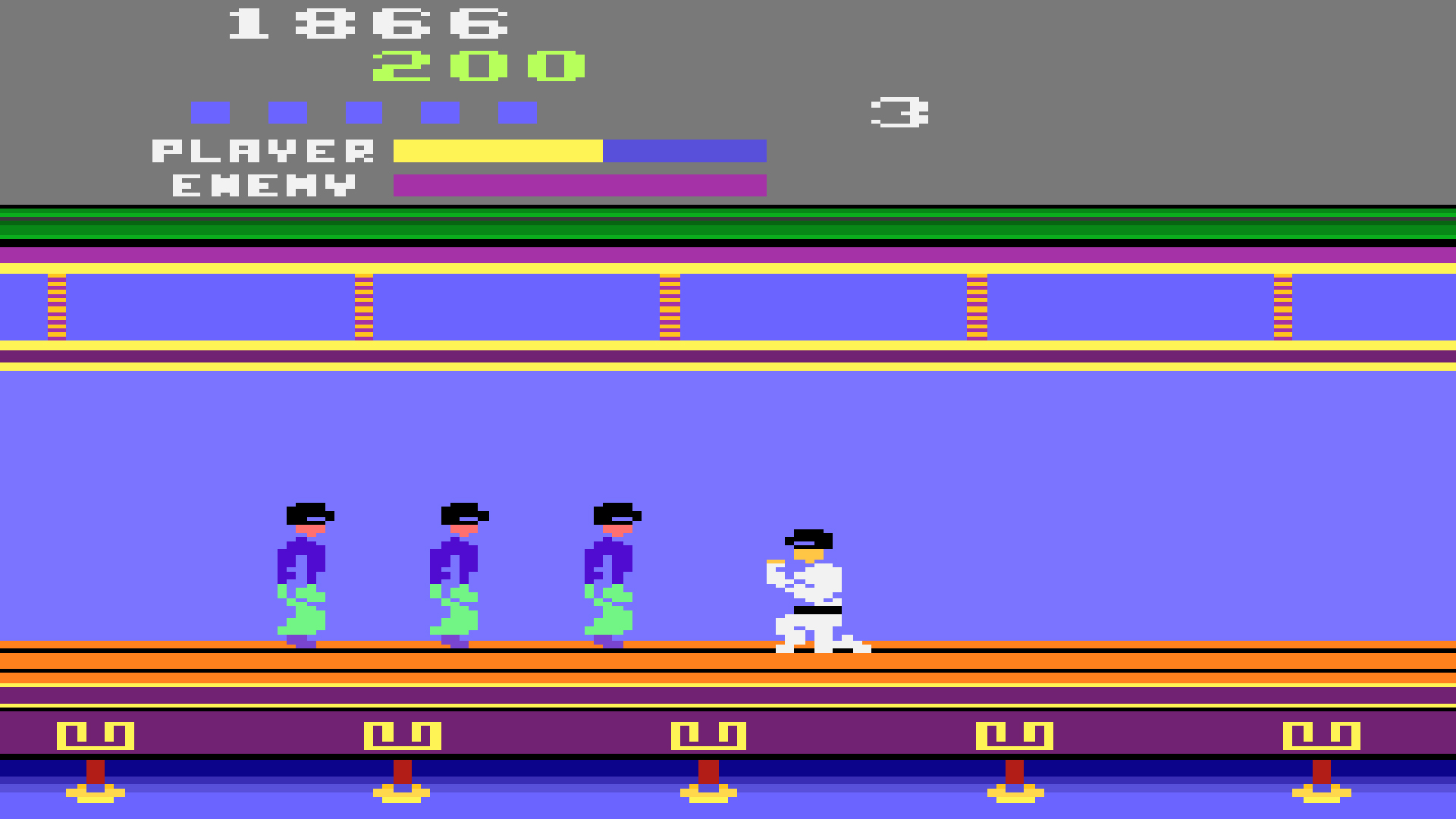 Скриншот из игры Kung-Fu Master - 1