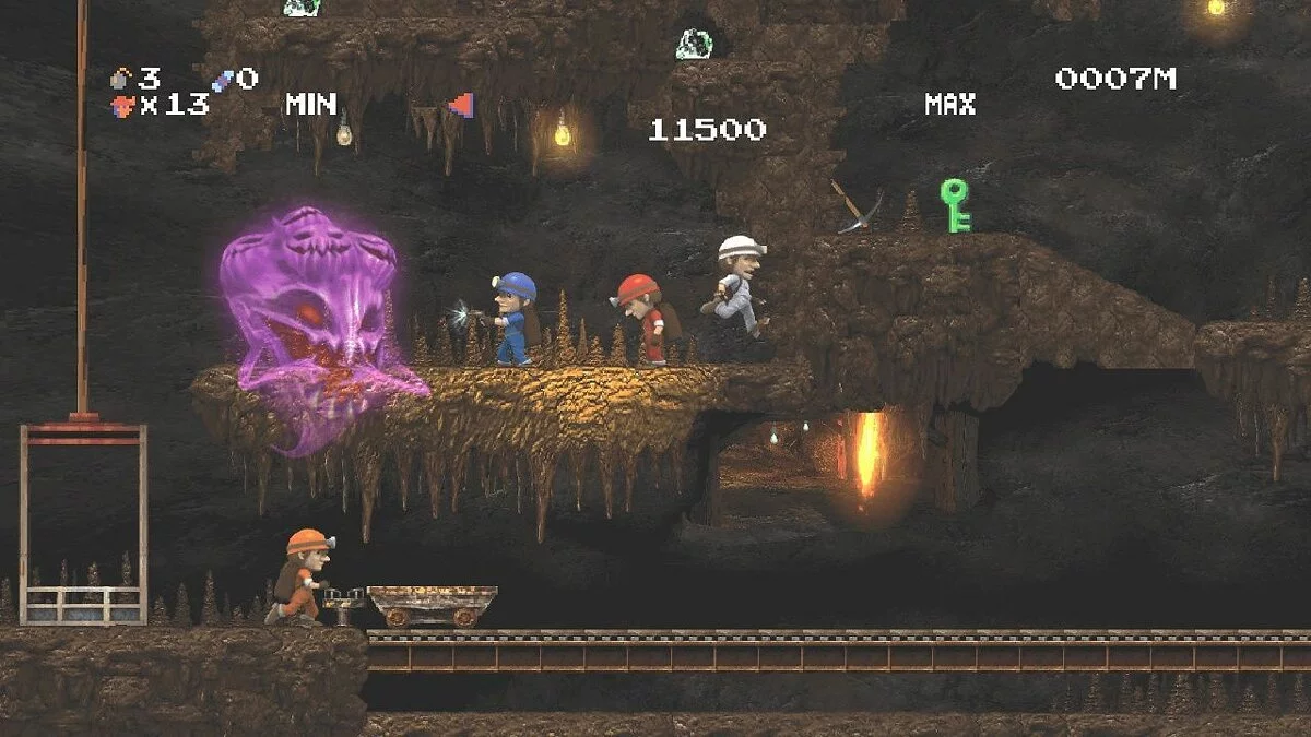 Скриншот из игры Spelunker HD  - 3