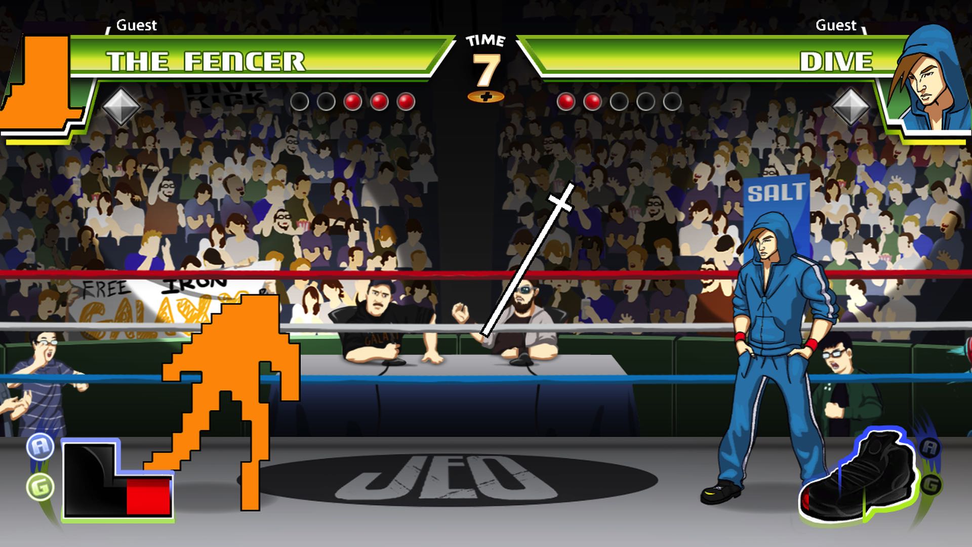 Скриншот из игры Divekick - 51