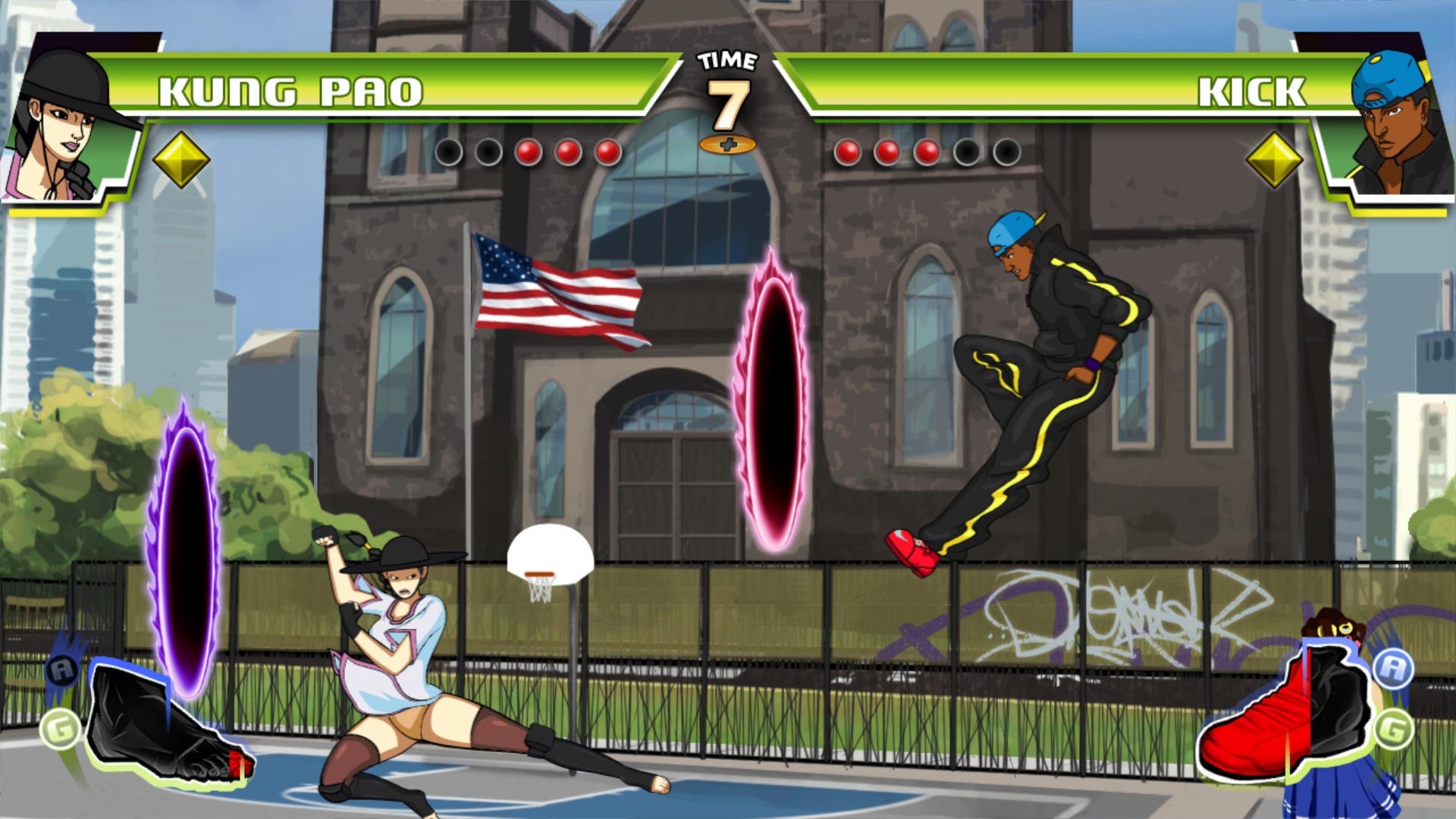 Скриншот из игры Divekick - 58