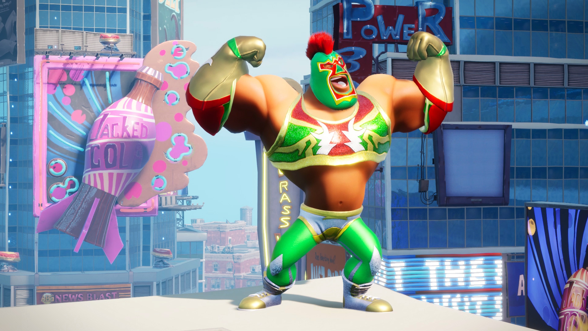 Скриншот из игры Rumbleverse - 1