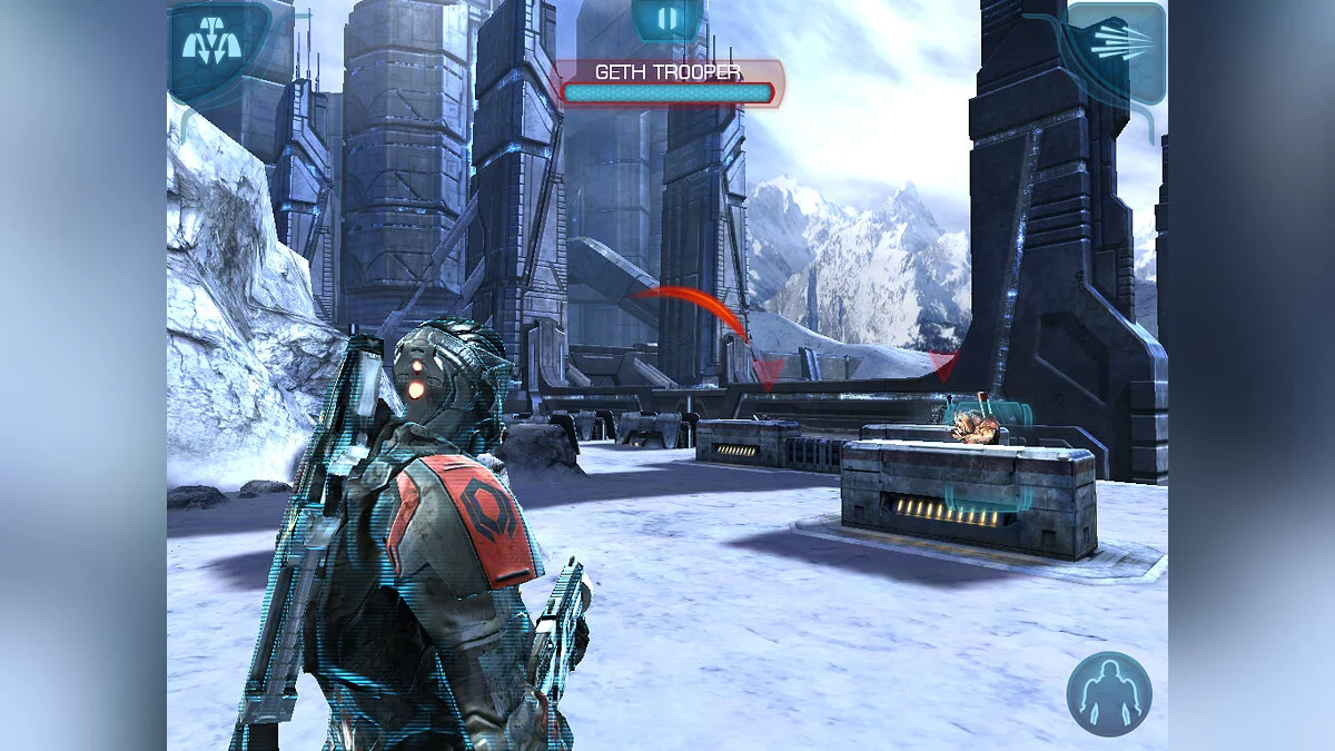 Скриншот из игры Mass Effect: Infiltrator - 17