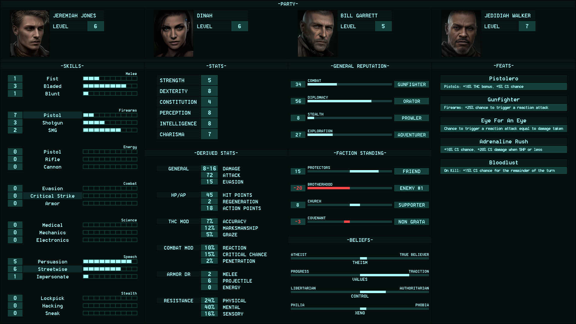 Скриншот из игры Colony Ship: A Post-Earth Role Playing Game - 1