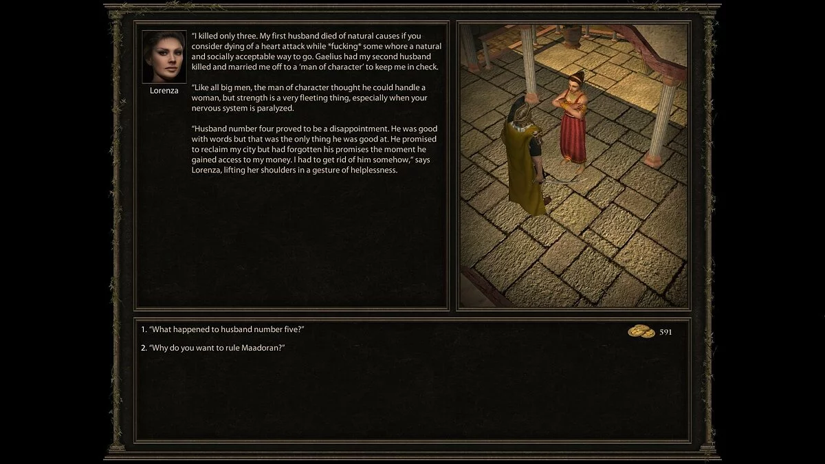 Скриншот из игры The Age of Decadence - 15