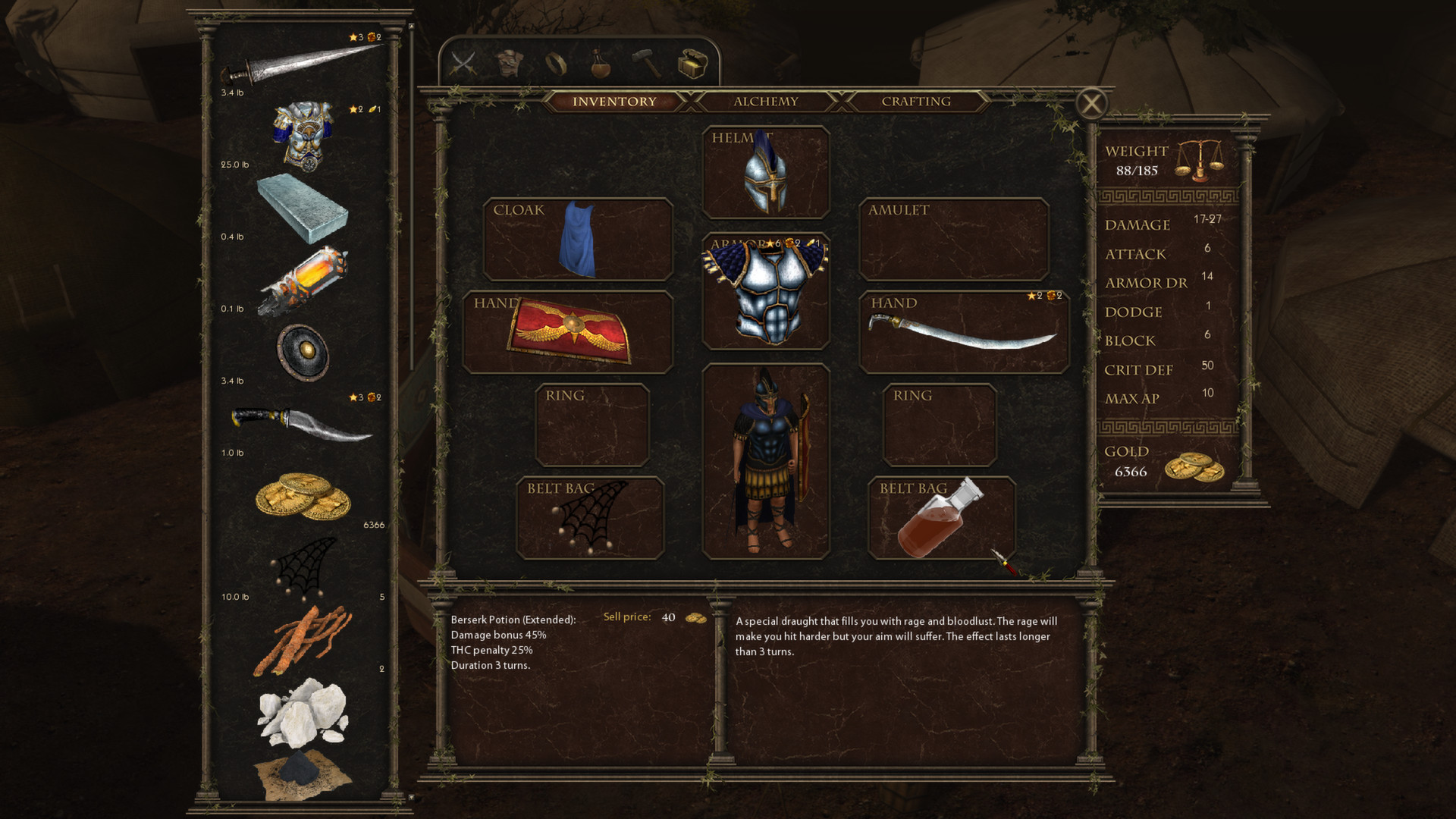 Скриншот из игры The Age of Decadence - 16