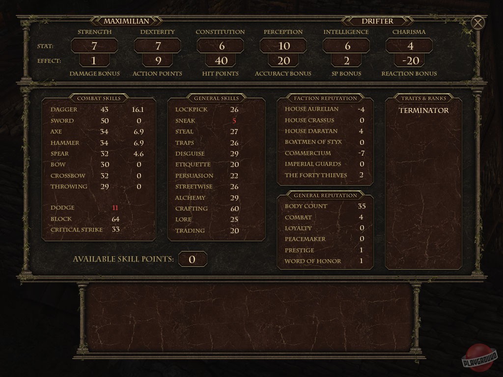 Скриншот из игры The Age of Decadence - 31