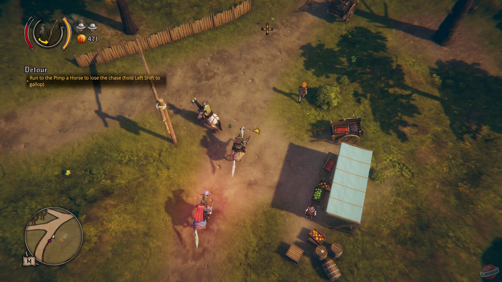 Скриншот из игры Robin In Da Hood - 6