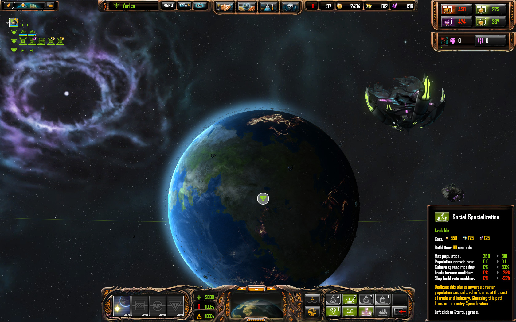 Скриншот из игры Sins of a Solar Empire: Rebellion - 42