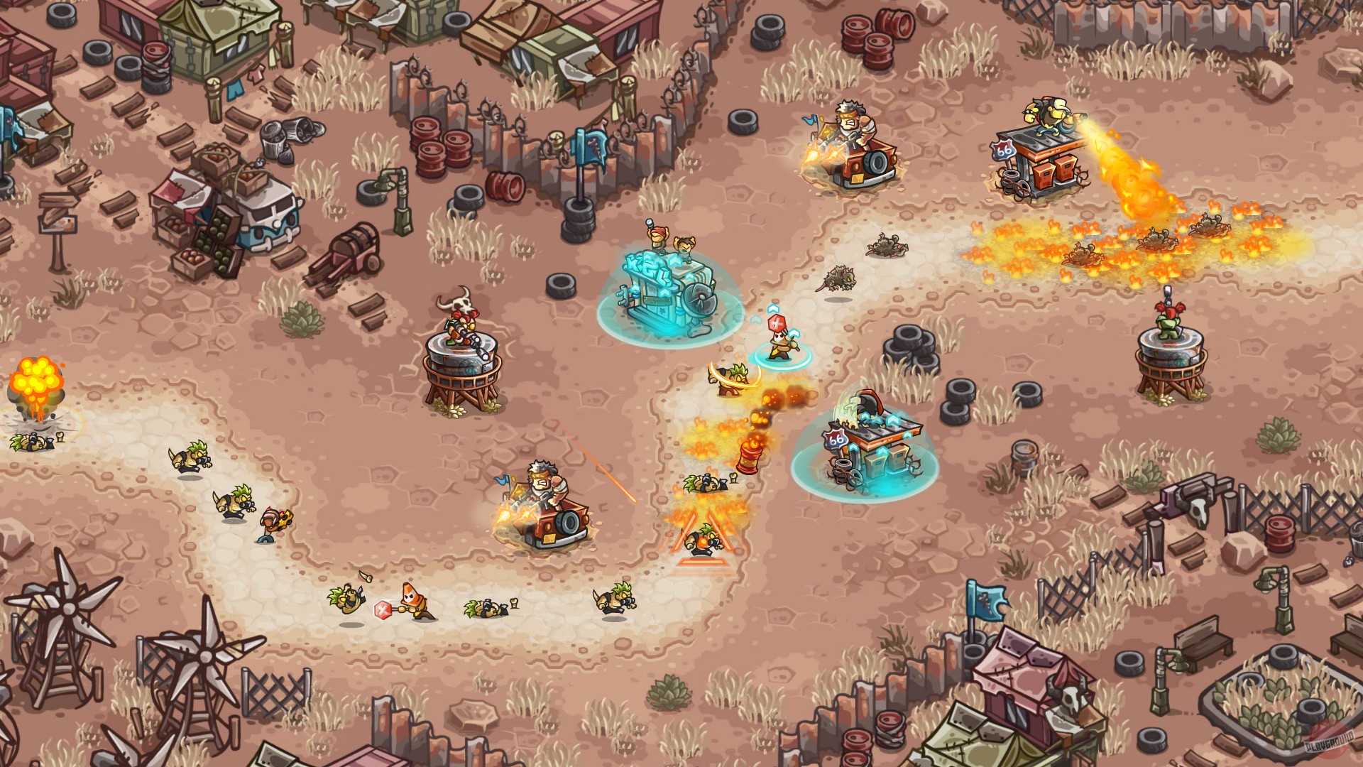 Скриншот из игры Junkworld - 3