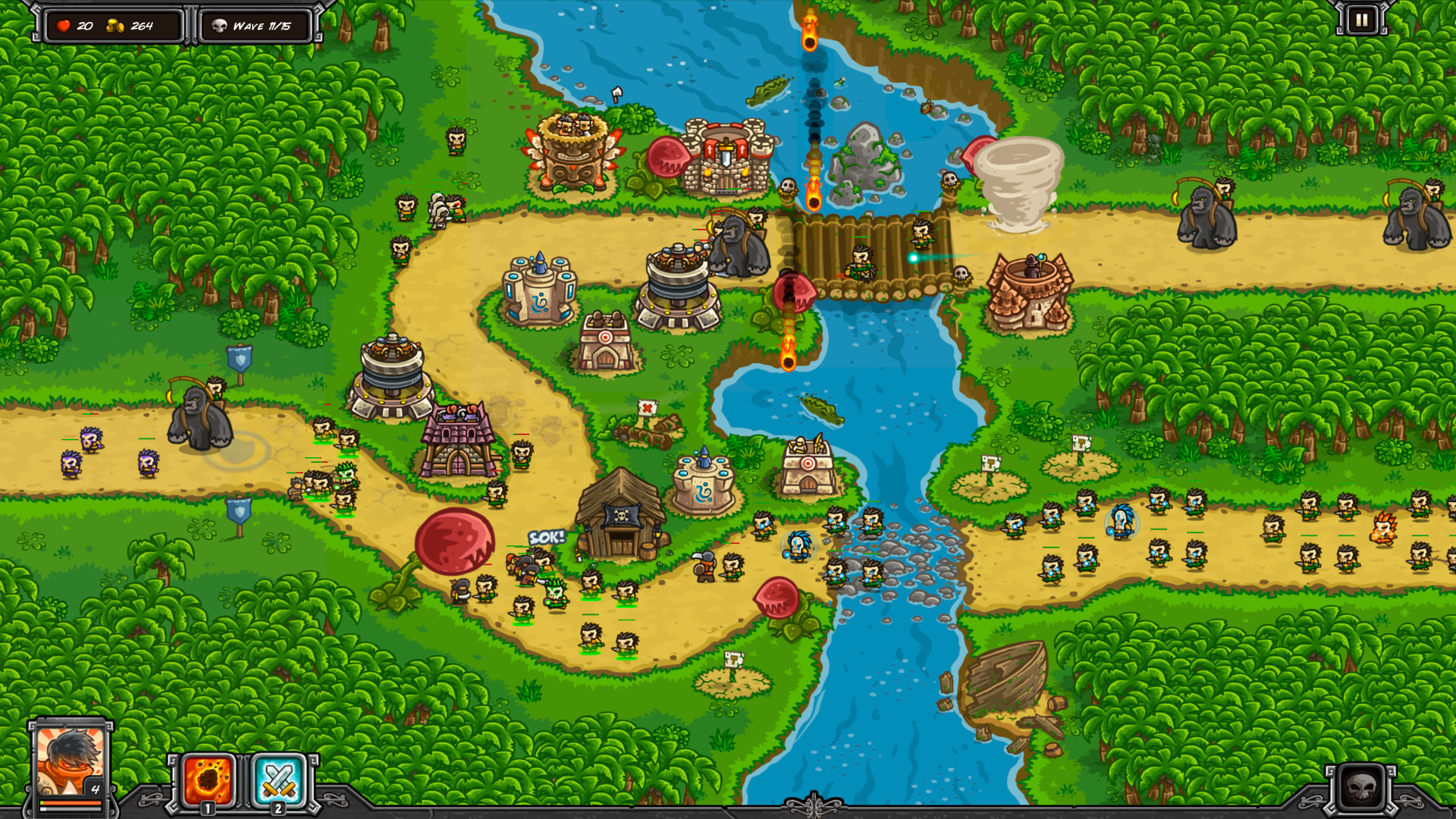 Скриншот из игры Kingdom Rush Frontiers - 47