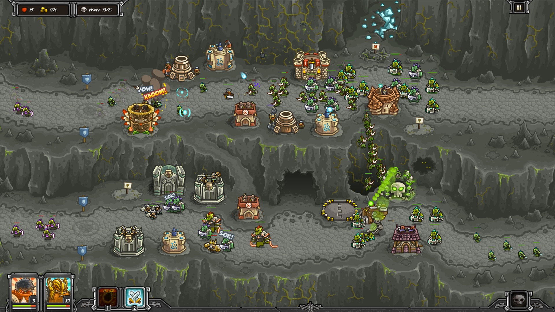 Скриншот из игры Kingdom Rush Frontiers - 43