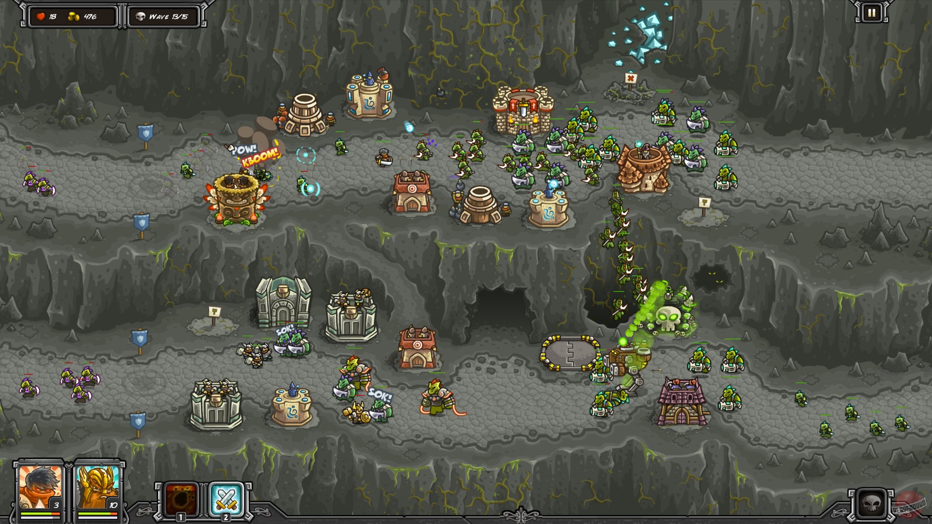Скриншот из игры Kingdom Rush Frontiers - 31