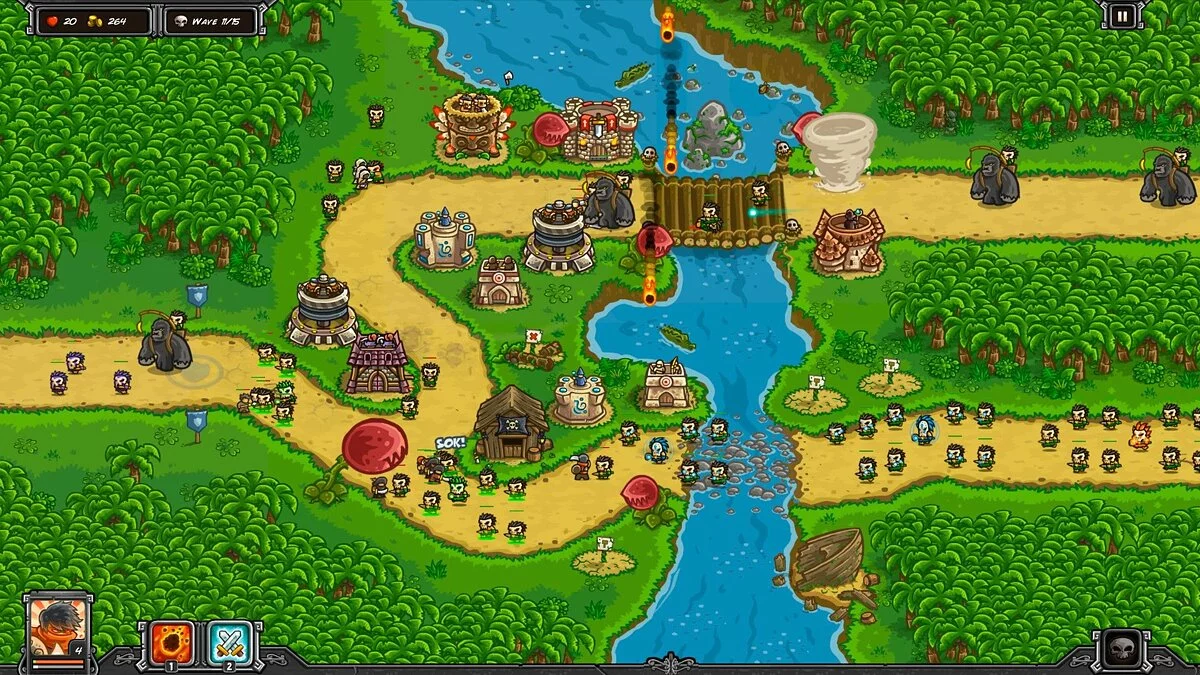 Скриншот из игры Kingdom Rush Frontiers - 17