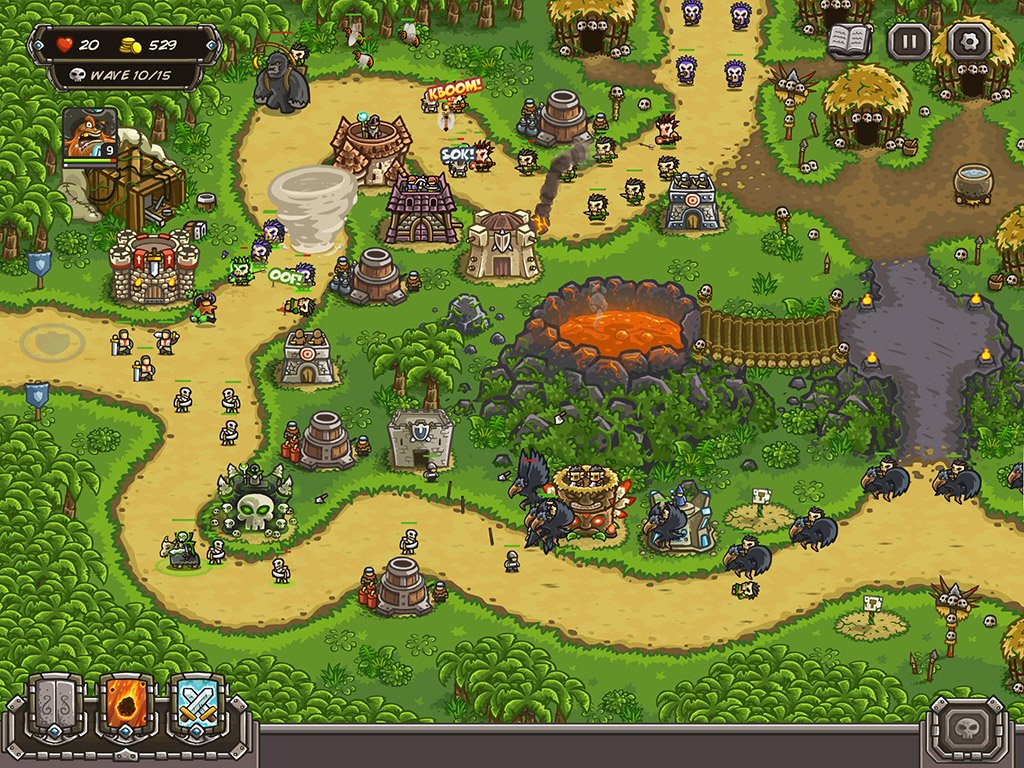 Скриншот из игры Kingdom Rush Frontiers - 1