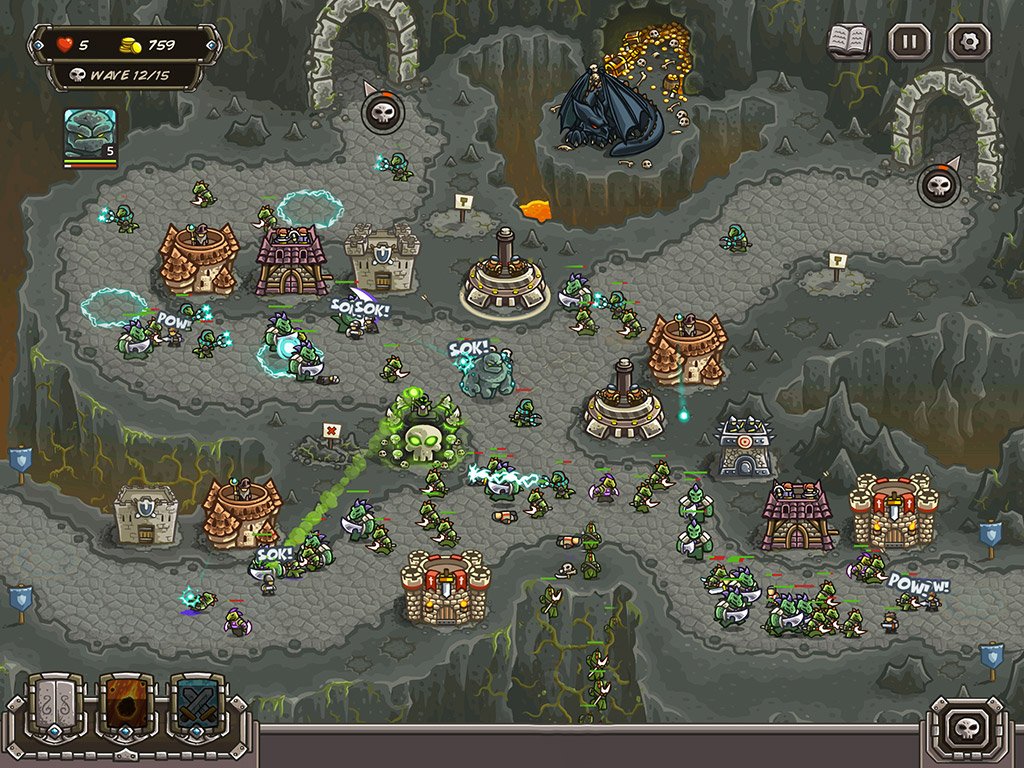 Скриншот из игры Kingdom Rush Frontiers - 2