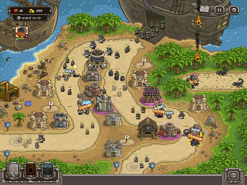Скриншот из игры Kingdom Rush Frontiers - 3