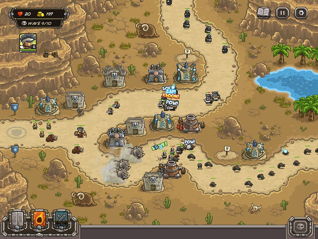 Скриншот из игры Kingdom Rush Frontiers - 4