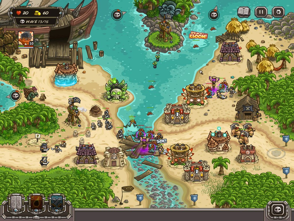 Скриншот из игры Kingdom Rush Frontiers - 5