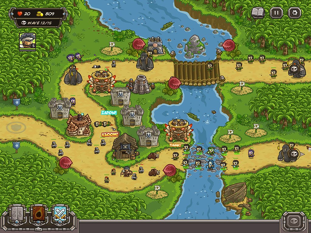 Скриншот из игры Kingdom Rush Frontiers - 8