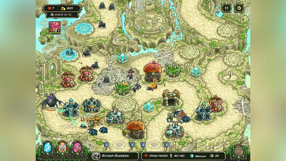 Скриншот из игры Kingdom Rush Origins - 35