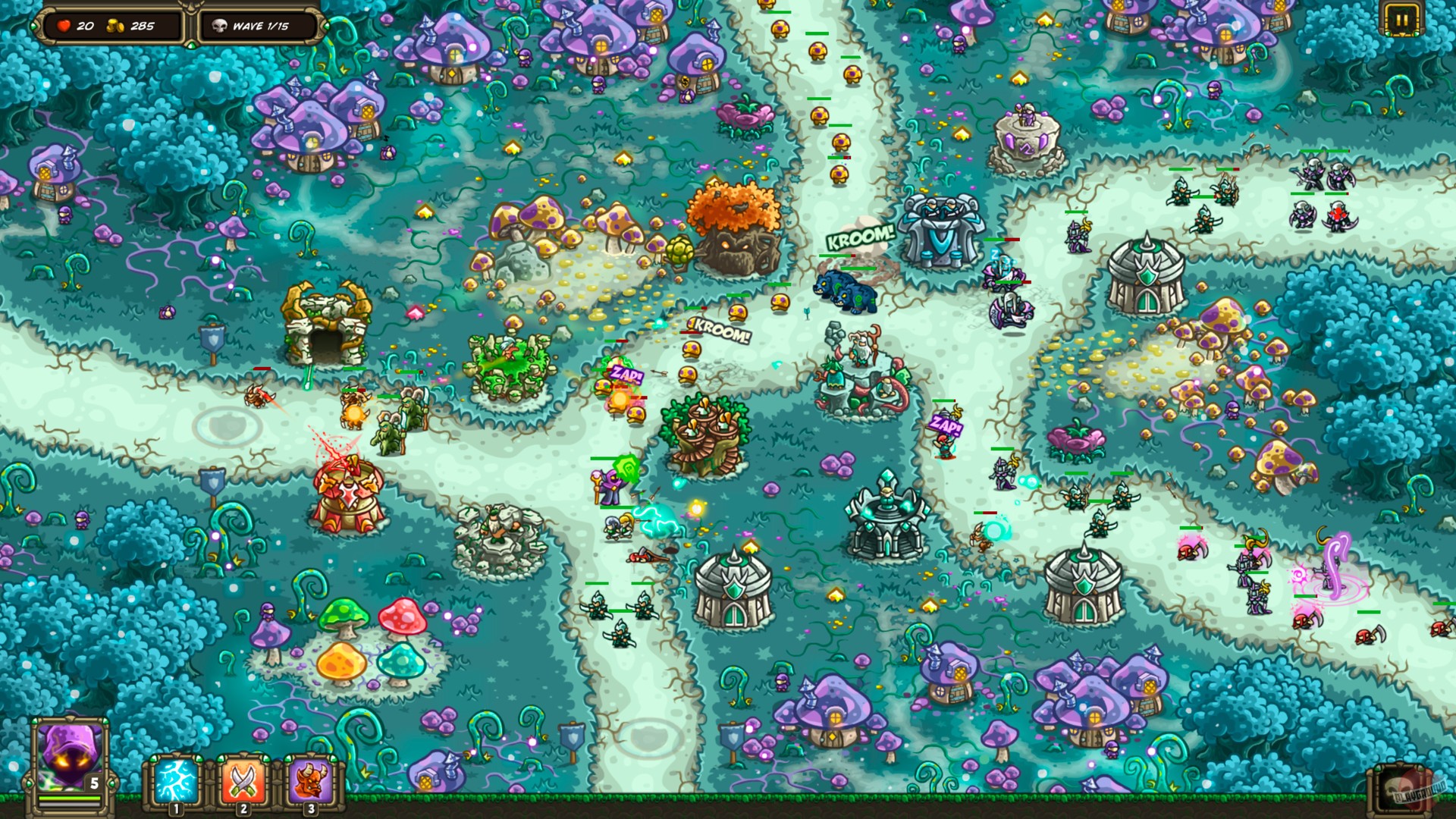 Скриншот из игры Kingdom Rush Origins - 25