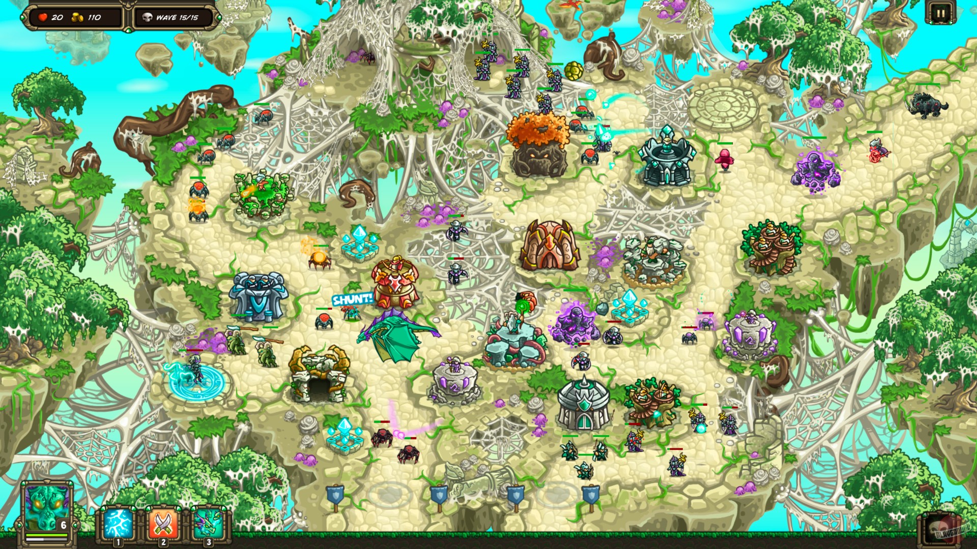 Скриншот из игры Kingdom Rush Origins - 9