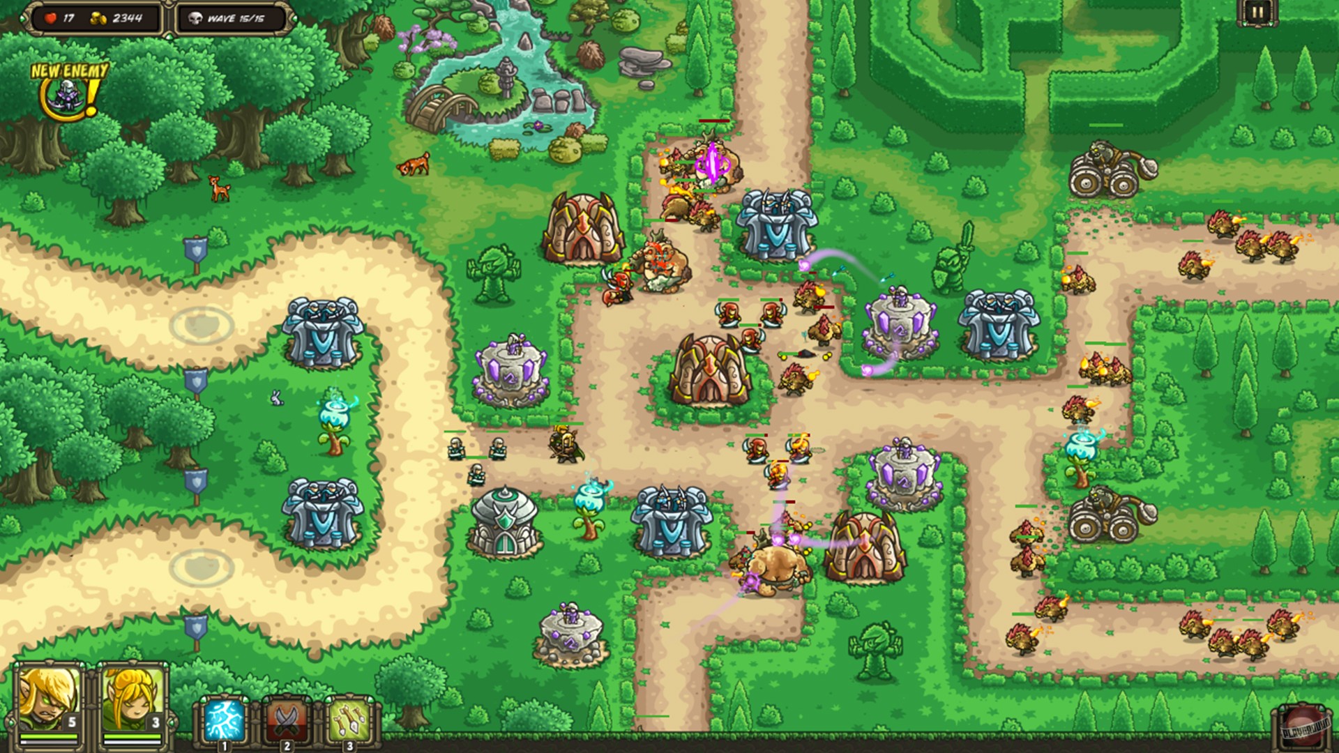 Скриншот из игры Kingdom Rush Origins - 19