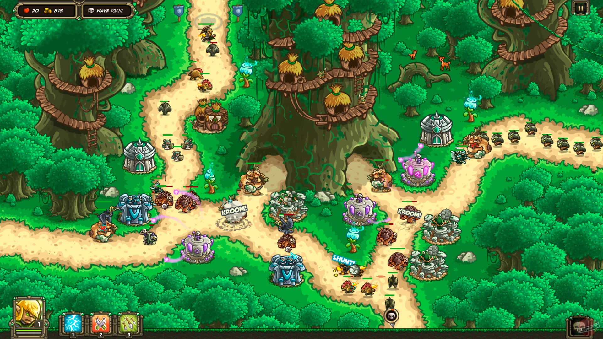 Скриншот из игры Kingdom Rush Origins - 15