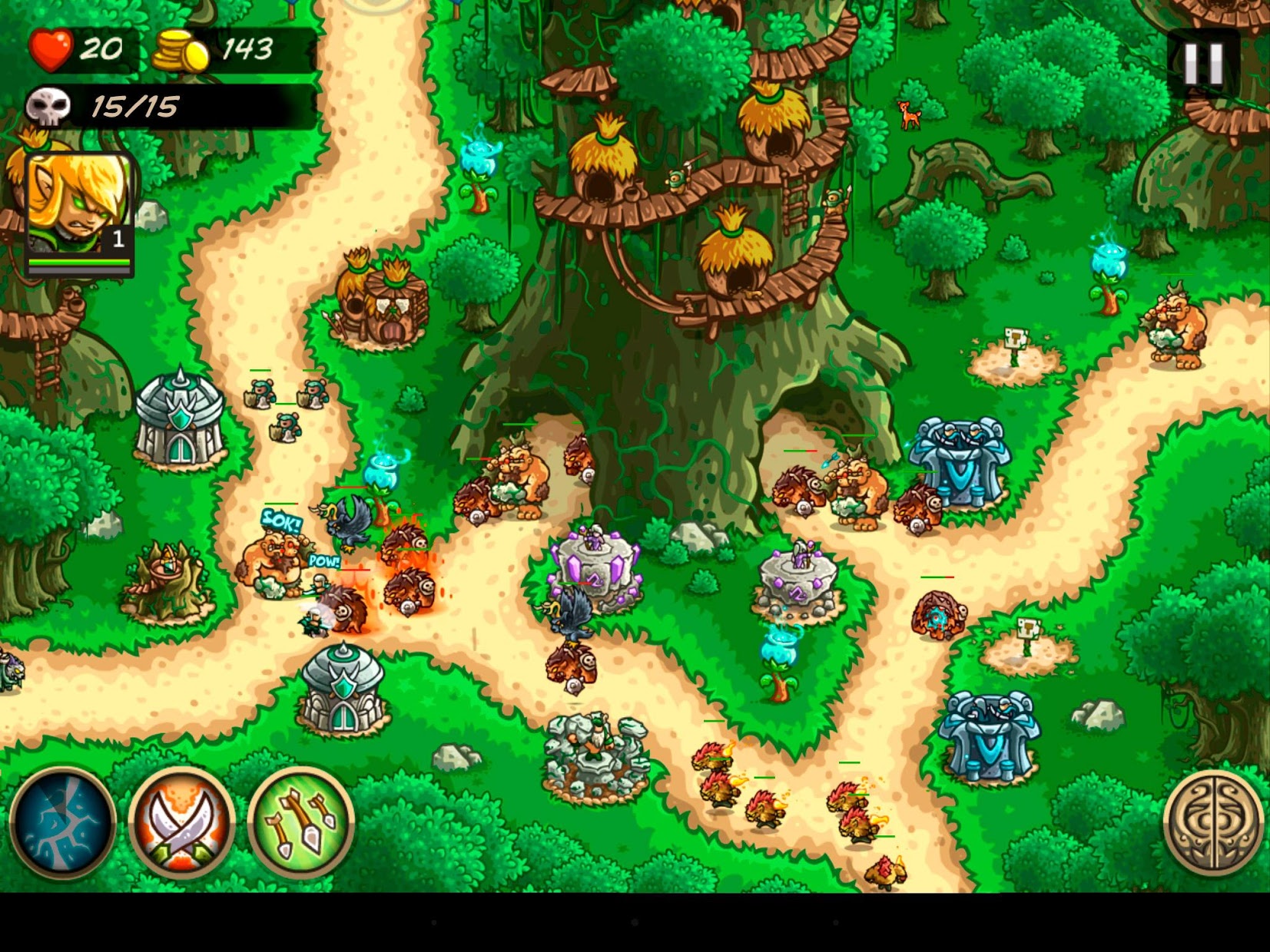 Скриншот из игры Kingdom Rush Origins - 31