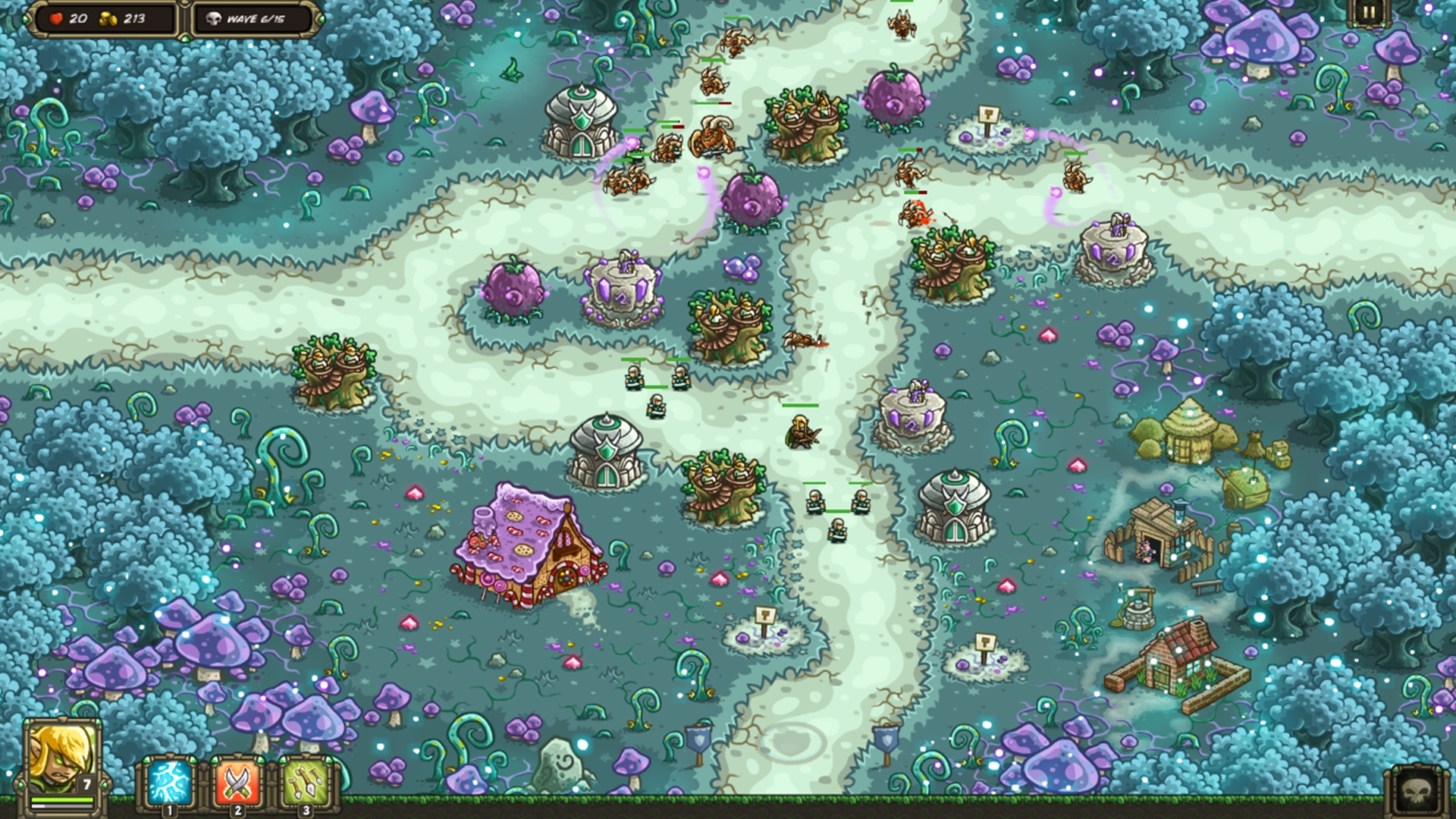 Скриншот из игры Kingdom Rush Origins - 43