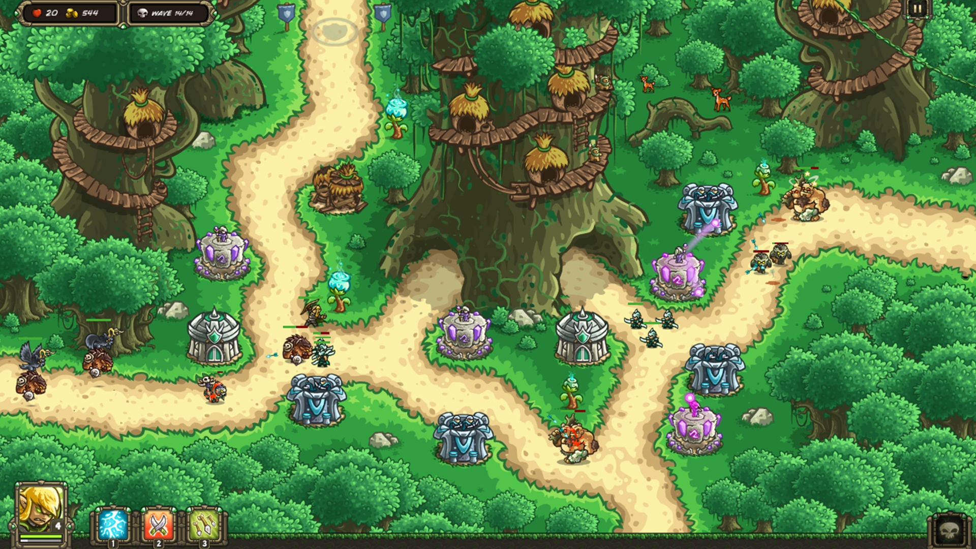 Скриншот из игры Kingdom Rush Origins - 33