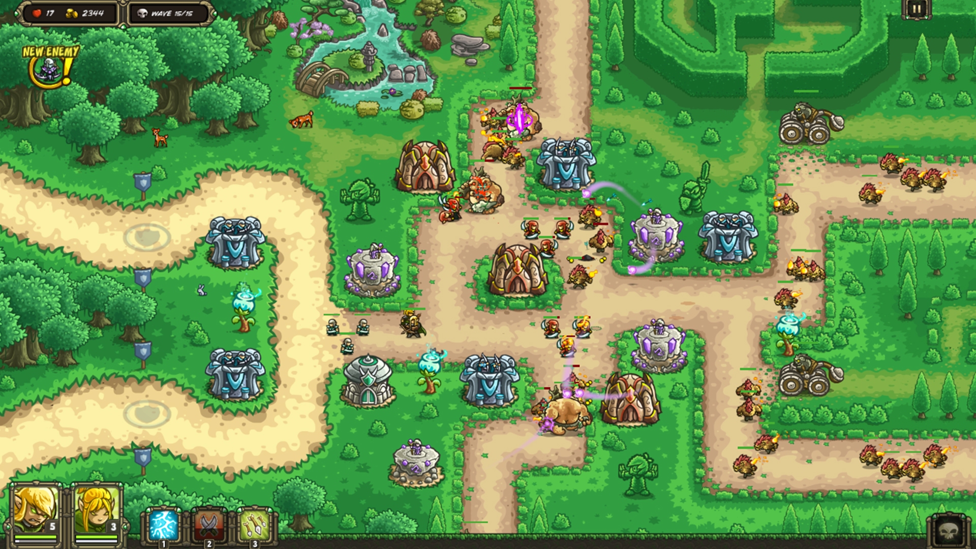 Скриншот из игры Kingdom Rush Origins - 10