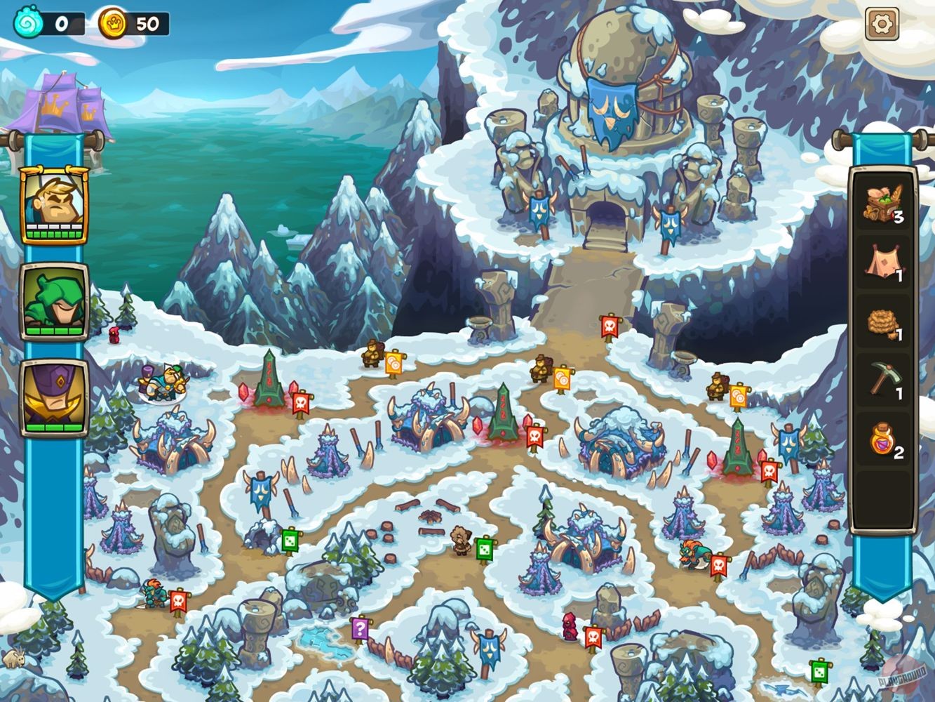 Скриншот из игры Legends of Kingdom Rush - 2