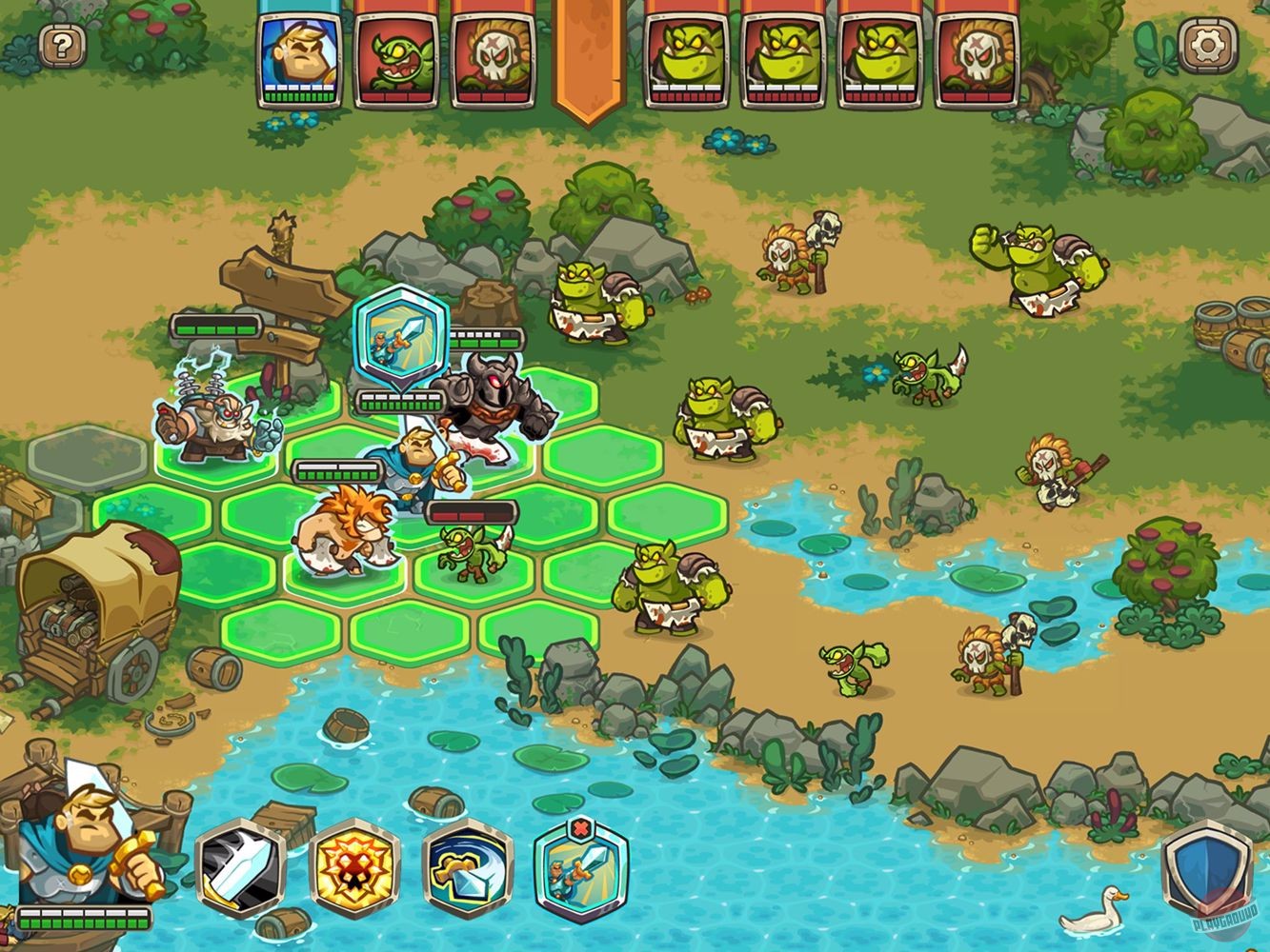 Скриншот из игры Legends of Kingdom Rush - 3
