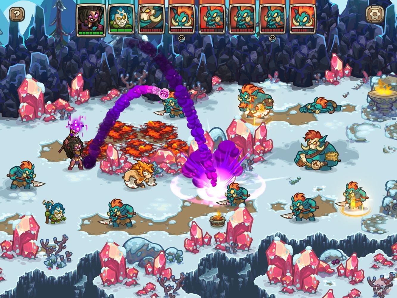 Скриншот из игры Legends of Kingdom Rush - 6