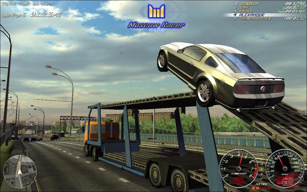 Скриншот из игры Moscow Racer - 7