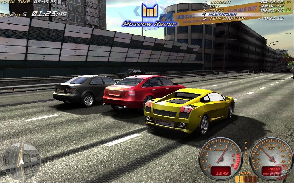 Скриншот из игры Moscow Racer - 9