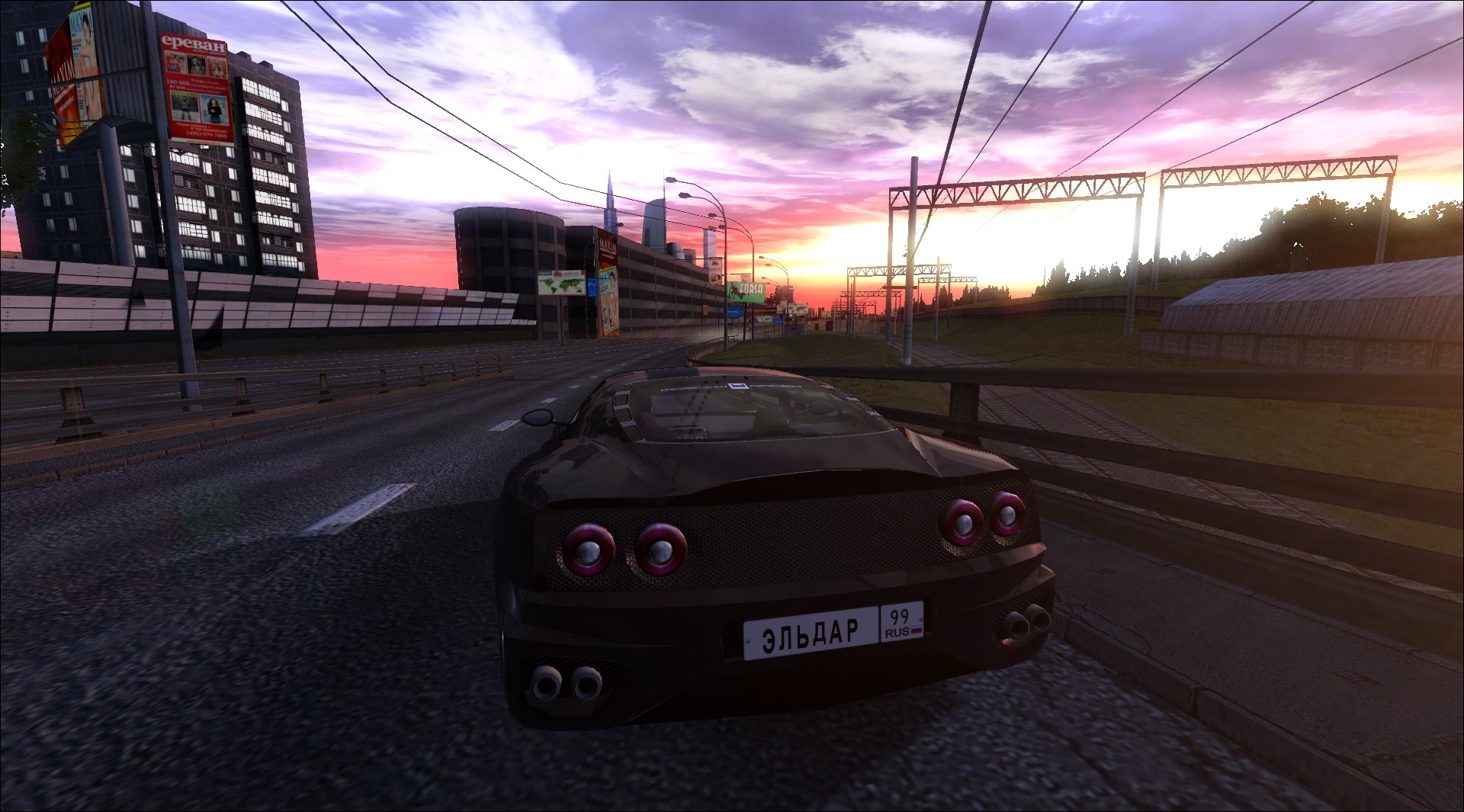 Скриншот из игры Moscow Racer - 2