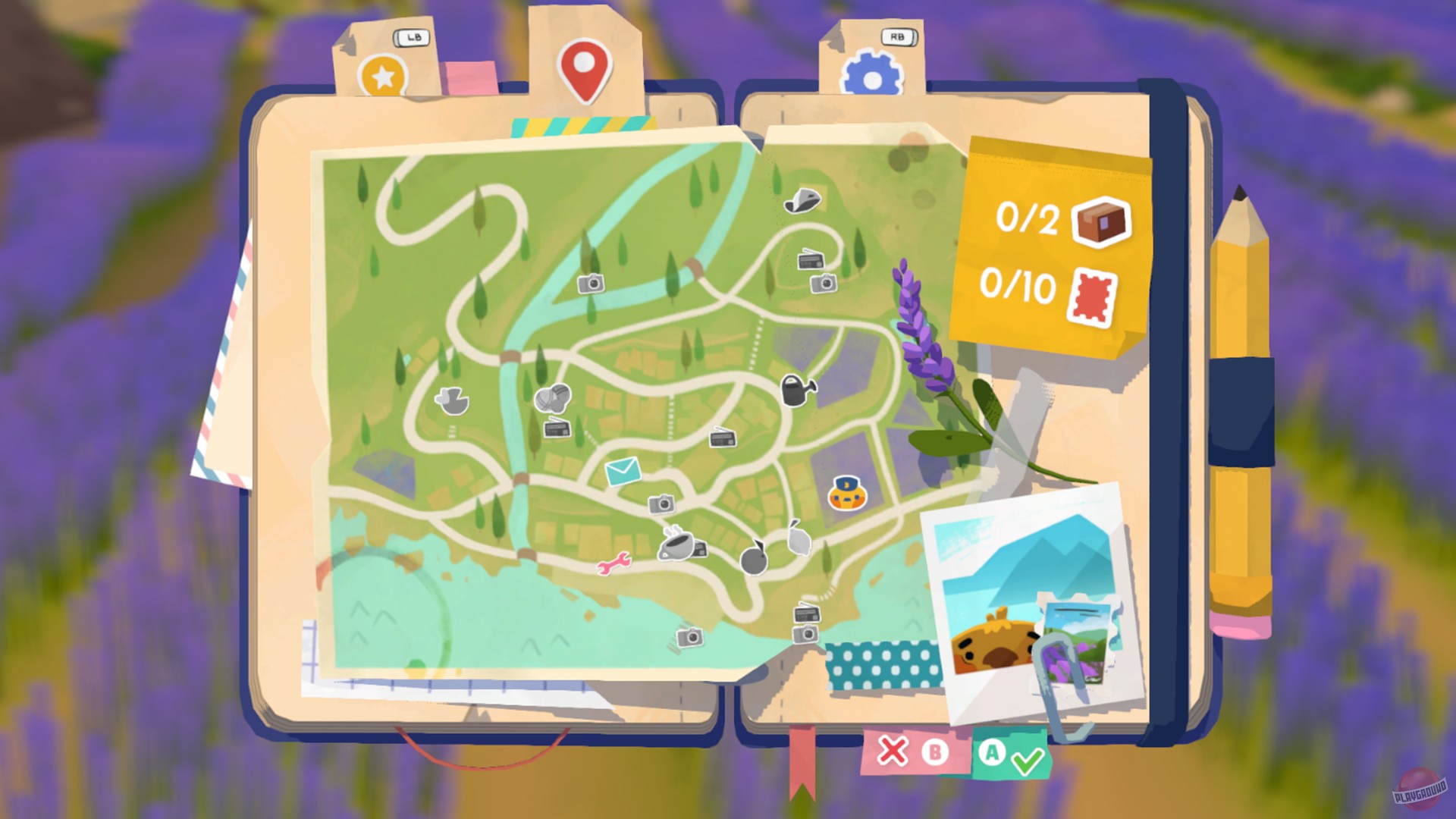 Скриншот из игры Postbird in Provence - 1