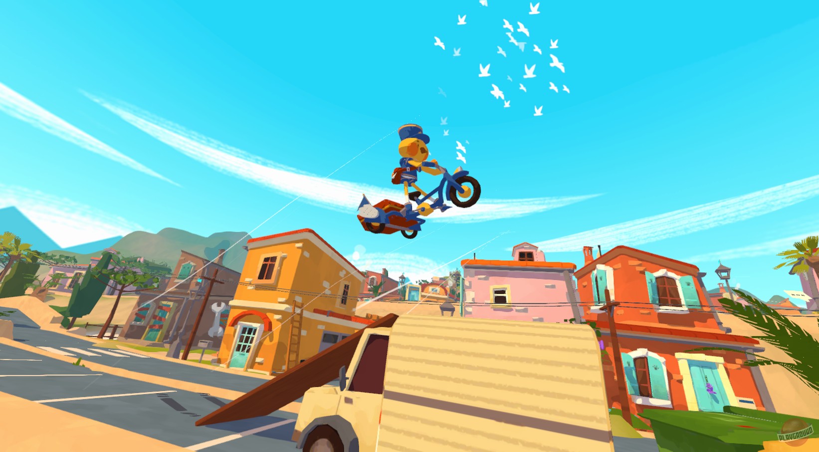 Скриншот из игры Postbird in Provence - 5