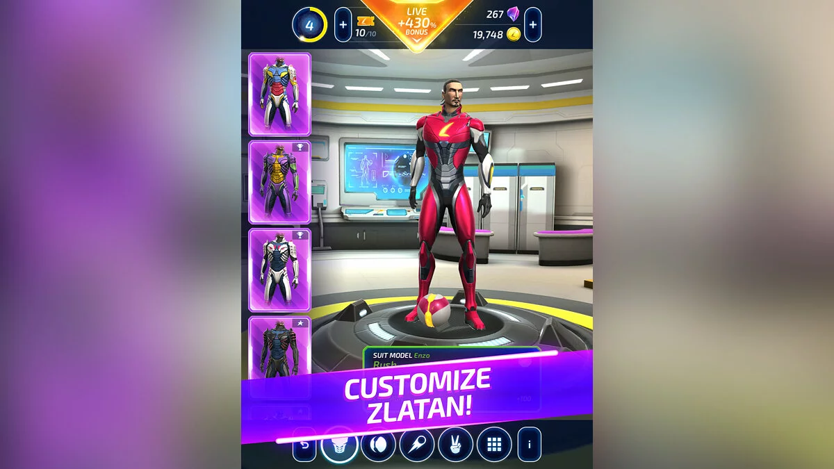 Скриншот из игры Zlatan Legends - 2