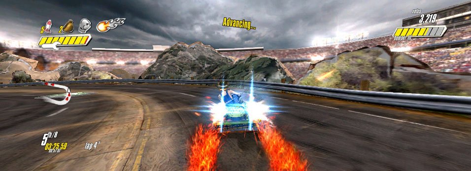 Скриншот из игры Jimmie Johnson's Anything with an Engine - 5