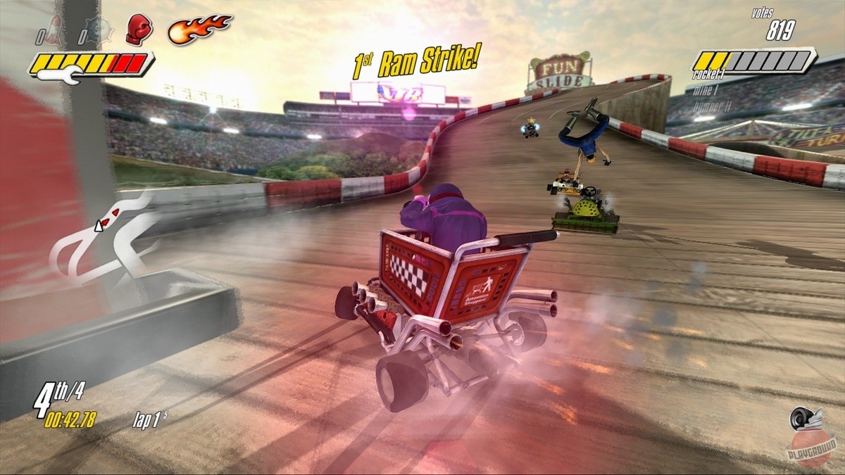 Скриншот из игры Jimmie Johnson's Anything with an Engine - 8