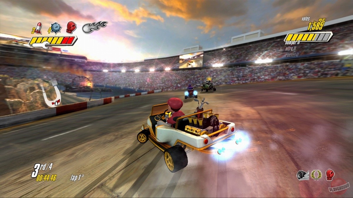 Скриншот из игры Jimmie Johnson's Anything with an Engine - 2