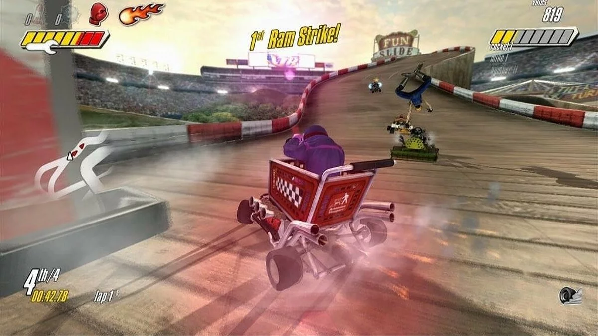Скриншот из игры Jimmie Johnson's Anything with an Engine - 9