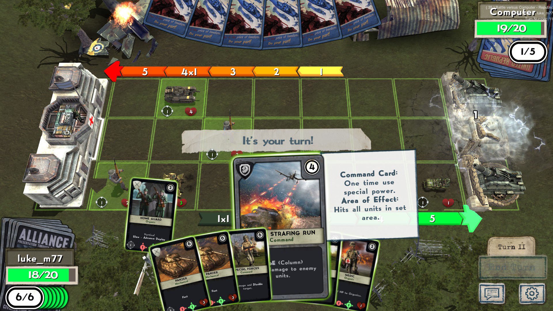 Скриншот из игры March of War: Face Off - 3