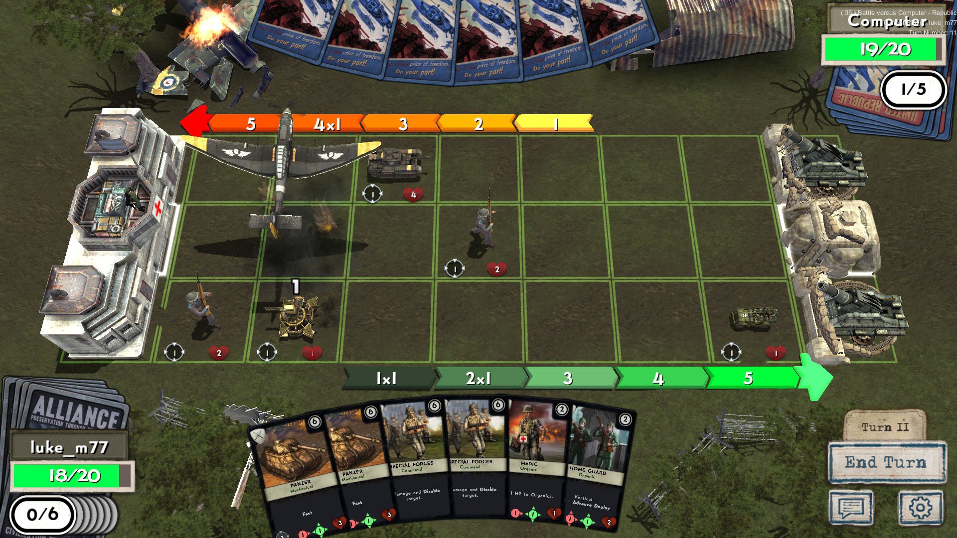 Скриншот из игры March of War: Face Off - 4