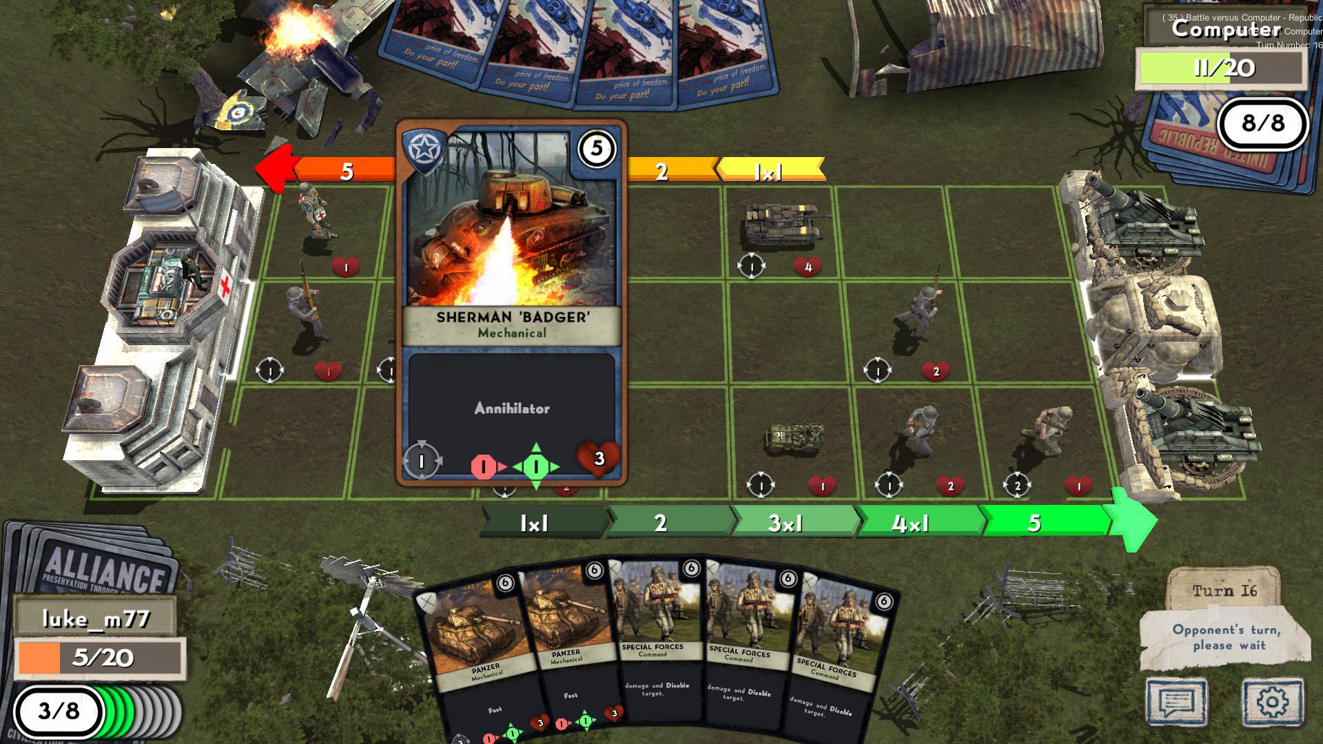 Скриншот из игры March of War: Face Off - 5